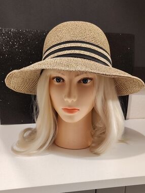 Verabella Packable Straw Sun Hat